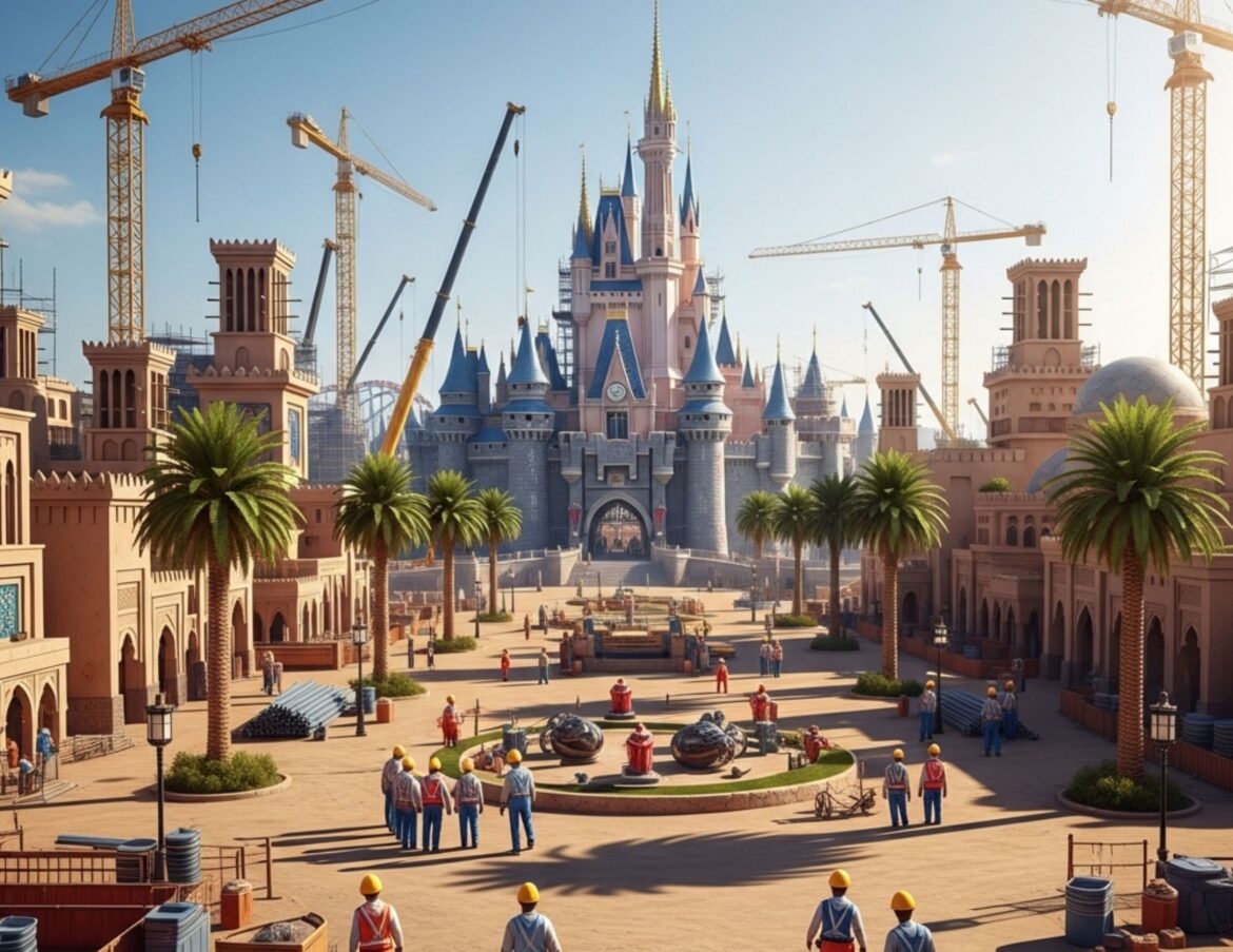 Disney Builds Largest-Ever Theme Park in UAE