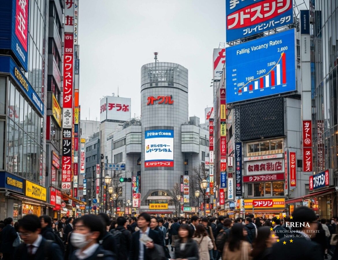 Tokyo Office Vacancies Drop Again in 2025